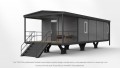 Prefabricated modular mobile house full-function outdoor cabin for rural travel