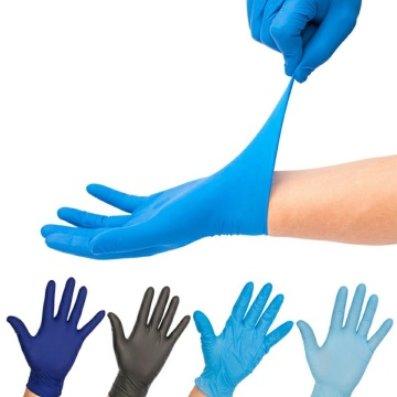 AQL1.5 Powder Free Nitrile gloves Medium size glove