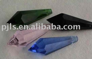 pillar shape crystal lighting accessories