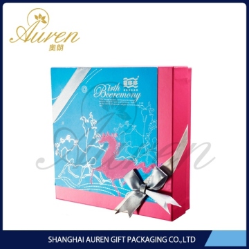 convenient paper gift box with clear pvc window wholesale