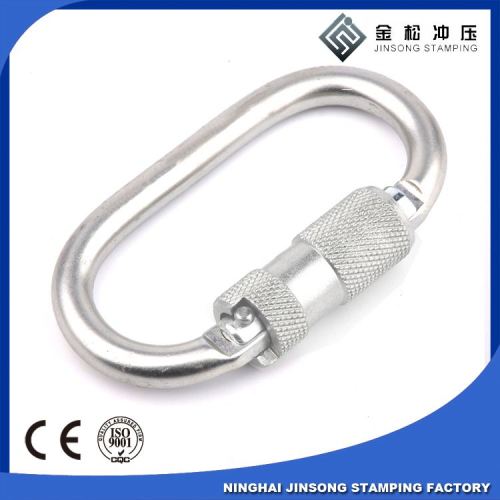 High security Carabiner and mini carabiner clip