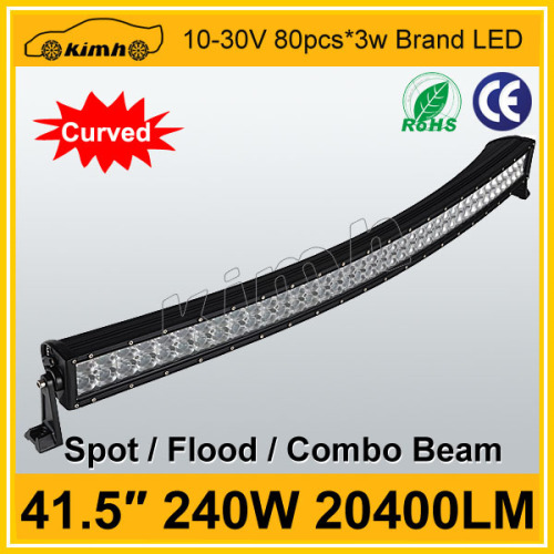 2015 new waterproof 41.5inch 240W energy saving led light bar