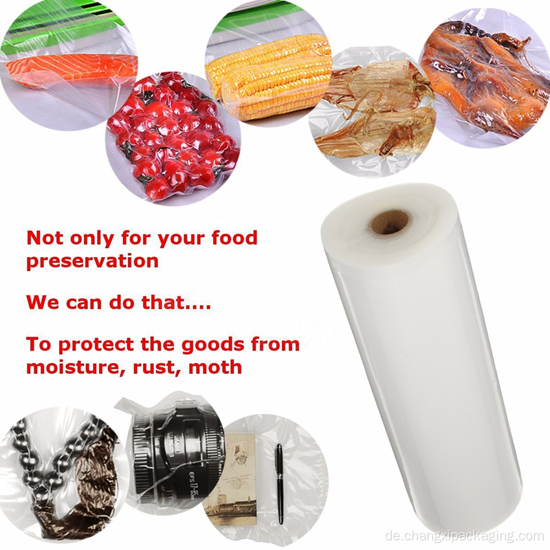 Nylon PE Medium Barrierefolie für Lebensmittelverpackungen