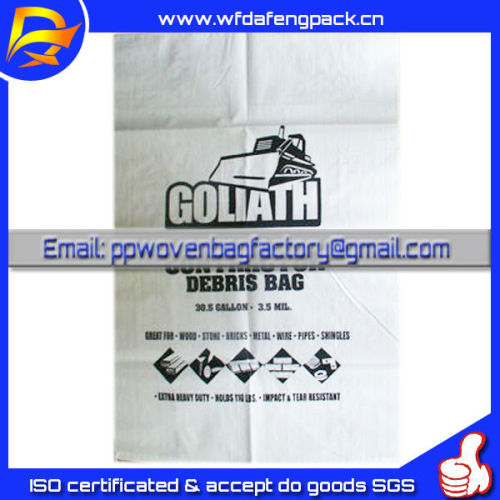 Widely used tubular pp woven sacks with liner bag