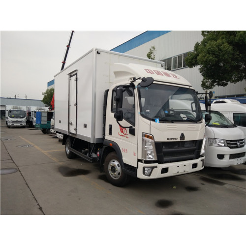 4m HOWO Refrigerator Body Trucks