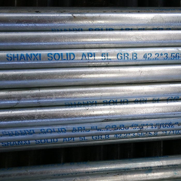 Hot Dipped PER galvanized round pipe price per meter