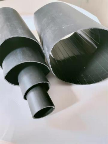 Adhesive lined polyolefin heat shrink tubing