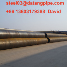 Water oil gas transport spiral steel pipes