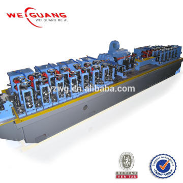 high frequency welded tube mill line of pipes or square pipes