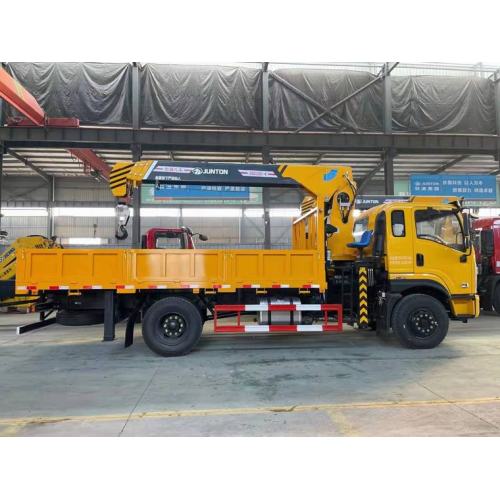 Truk crane boom lipat dongfeng 8 ton