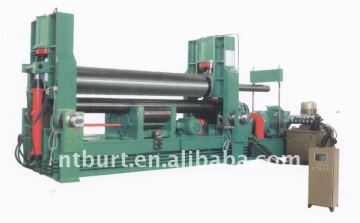 Upper roller universal plate rolling machine