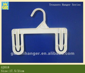 Plastic pants hanger trousers rack G2018