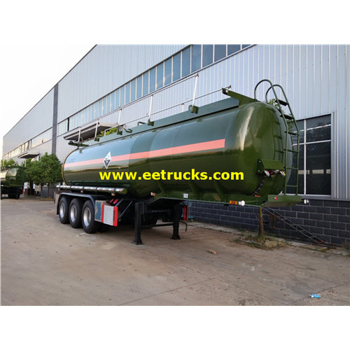 30m3 Bulk Hydrochloric Acid Delivery Semi-Trailers