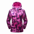 Women's Casual Print Fleece With Zipper