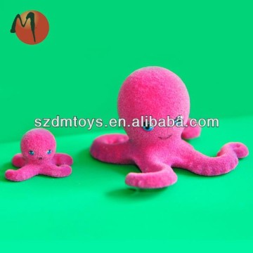 China supplier flocked plastic figurine toys