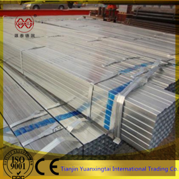 s355JR pre-galvanized square hollow section steel pipe