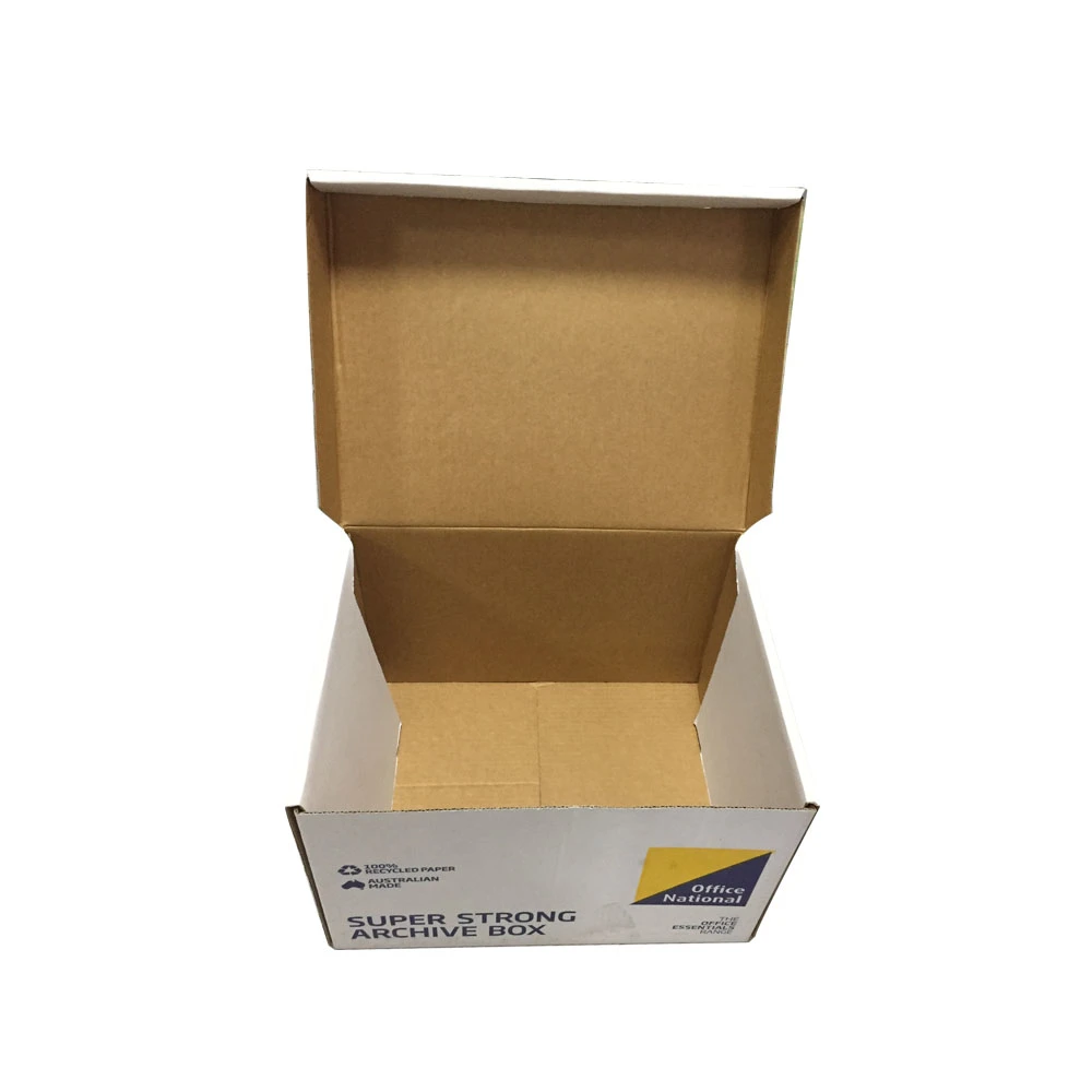 Top Cover Lid Foldable Storage with Cardboard Corrugated Paper