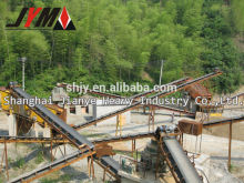 Complete crushing plant with cone crusher