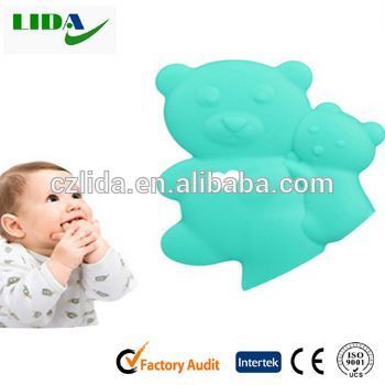 fruit shape silicone corner teether