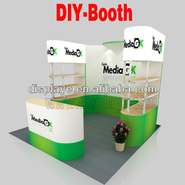 custom portable booth kiosk design