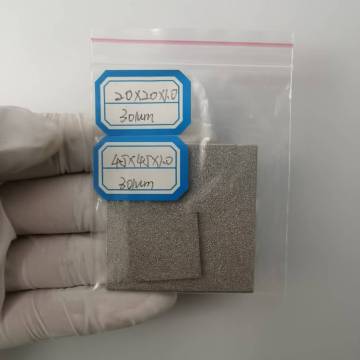 Customized Gas Filter Plates Titanium Powder Explosion-proof