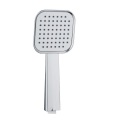 square abs chrome hand held shower head