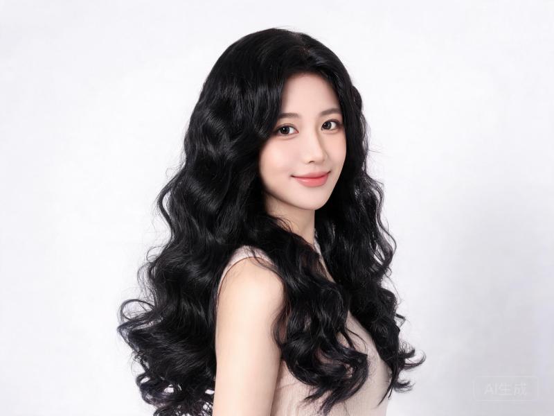 Natural Black Loose Deep Wave Wig Human Hair
