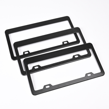 Personalized Aluminum License Plate Frames for Custom Cars