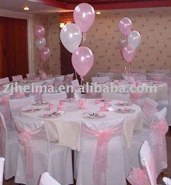 Wedding chair cover & sash