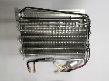Refrigeration aluminum fin type copper tube evaporator