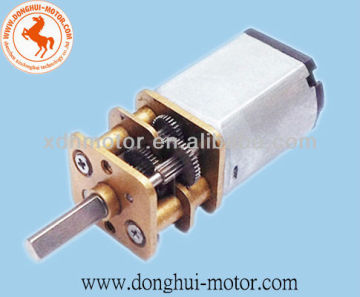12V Mrcio DC Geared Motor With High Torque,metal gearbox long life time