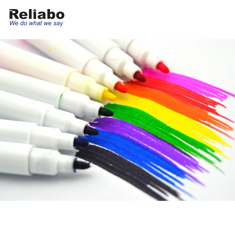 Reliabo grosir multicolor spidol cat kain tekstil permanen