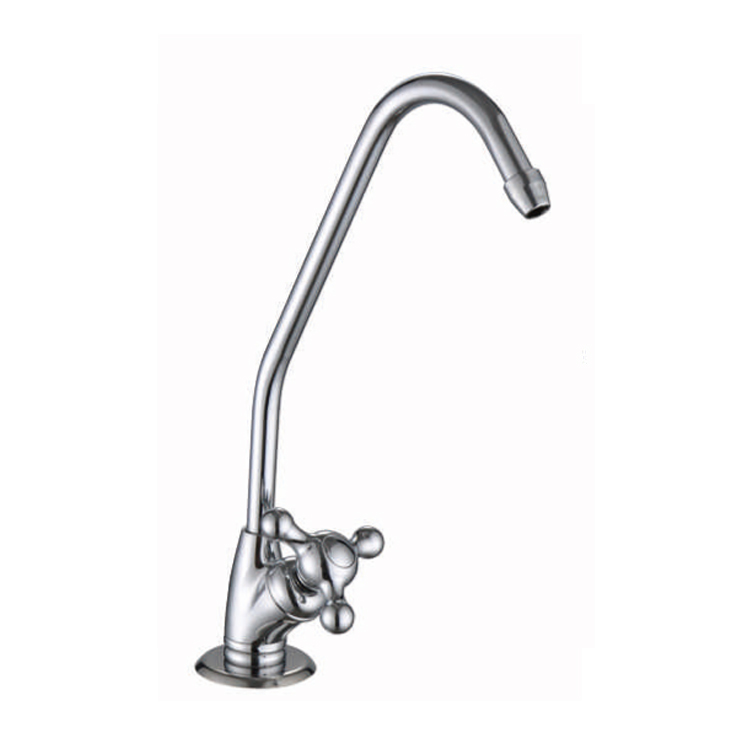 Robinet de lavabo fini chrome chromé