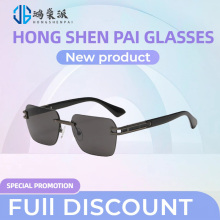 Metal Series Rectangle Sunglasses for Fashionable Style