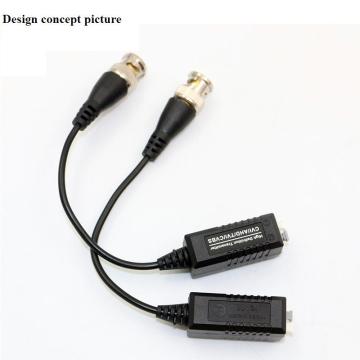 Video balun for CCTV camera