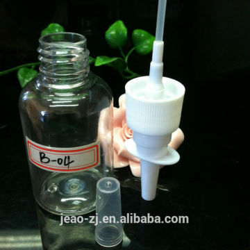 PET 50ML Recycled spray bottles/plastic throat spray bottles