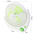 LED 3 Speed ​​Mini USB Fan untuk Meja