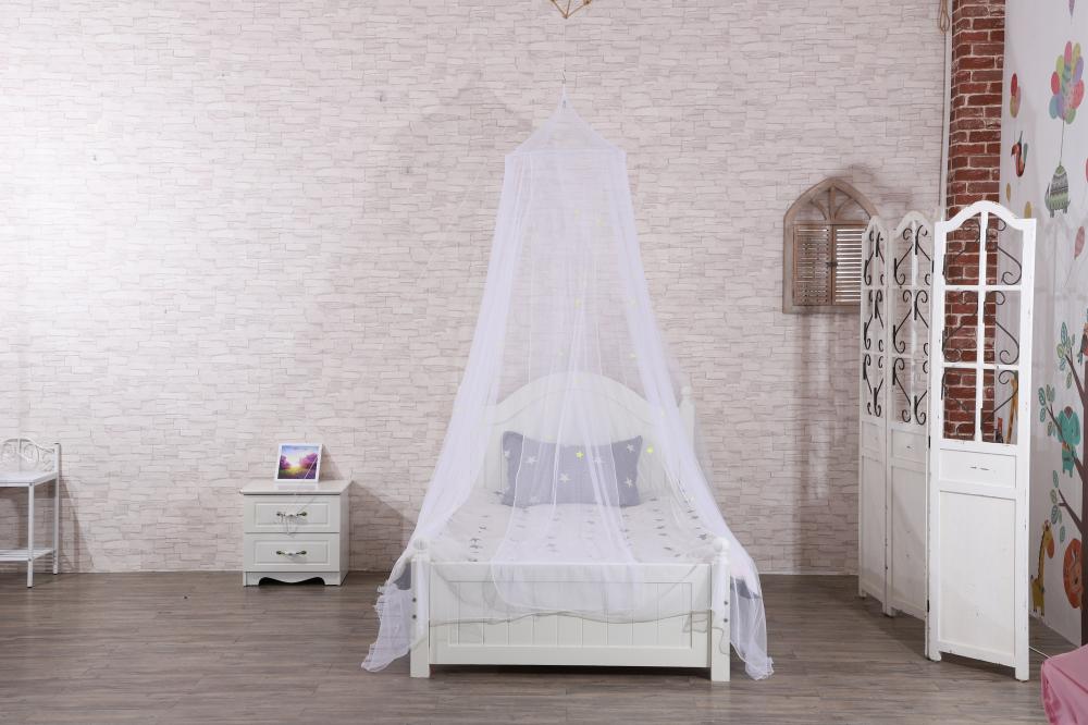 Glow in Dark Star Mosquito Net Bed Canopy