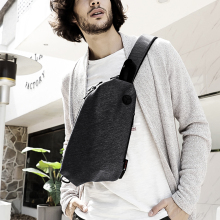 Men Fashion Chest Sling Backpacks Bags Rope Bag