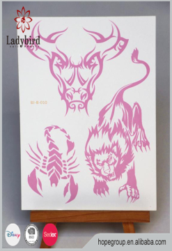 Hot 2015 Discolor tattoo sticker