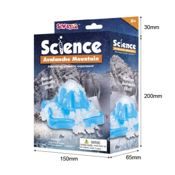 DIY Avalanche Mountain Science Toy: An Educational Game for Children