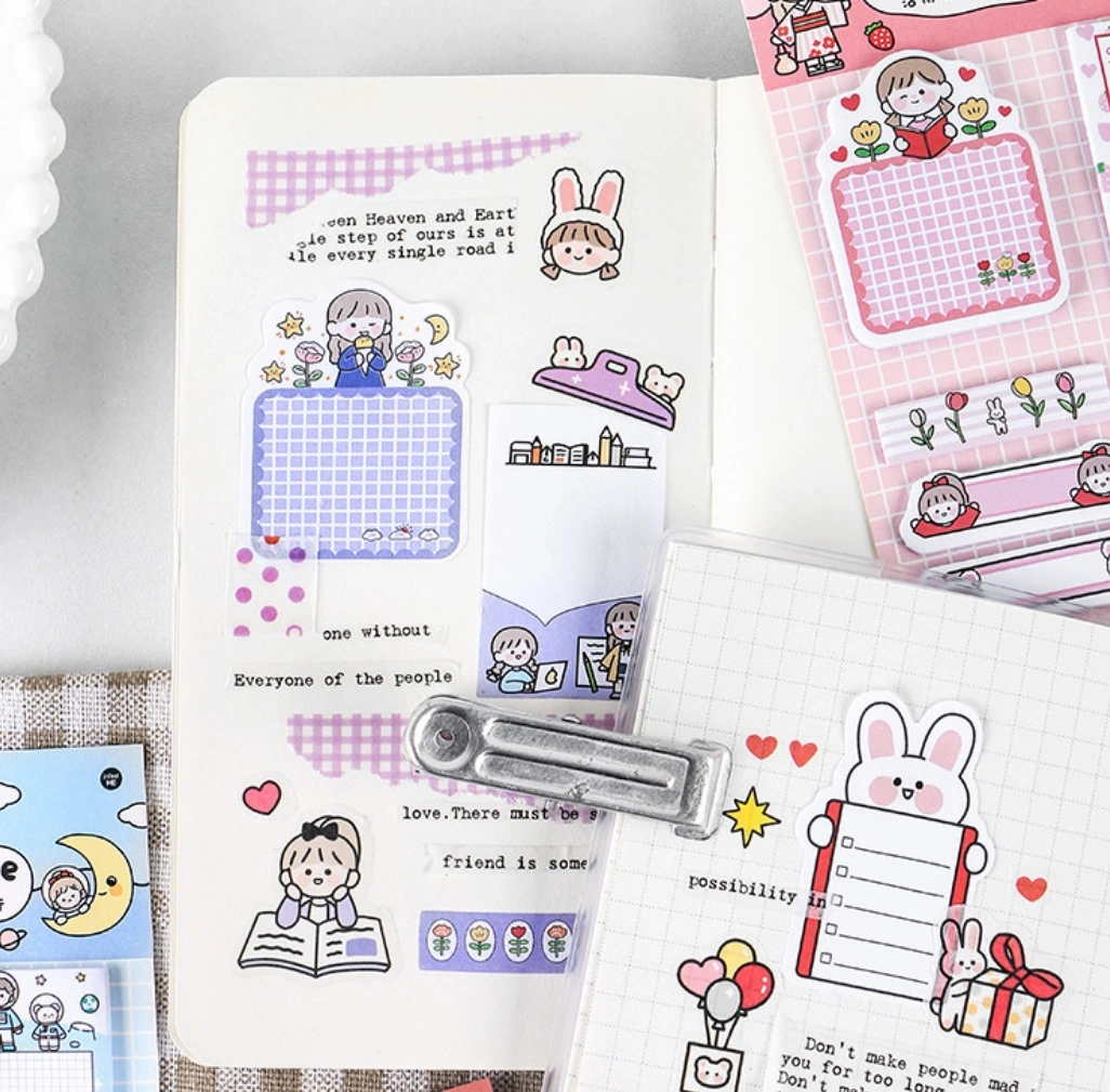 Creative Sticky Memo Paper Notes Pad