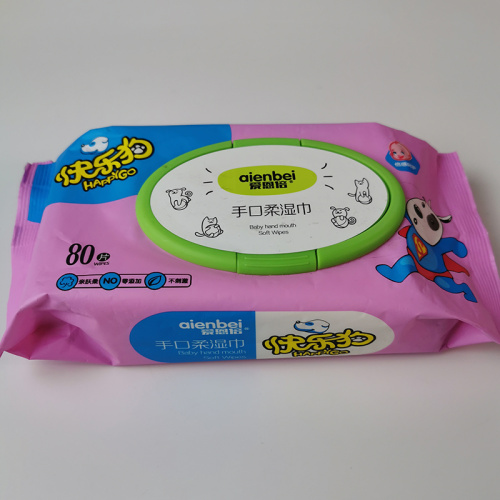 Lingettes pour bébés sensibles non parfumées jetables 80PCS