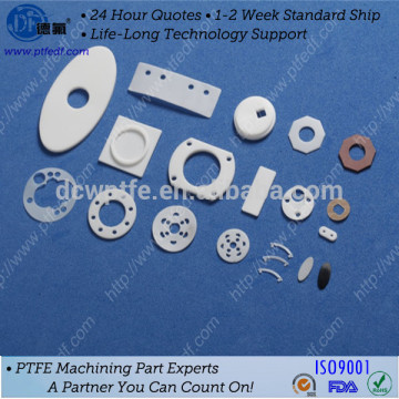 Professional manufacturer ptfe gasket teflon shaped part