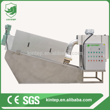 automobile sludge dewatering screw press machine