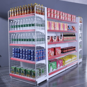 Pegboard Back Panel Retail Store Rack Gondola Shelving