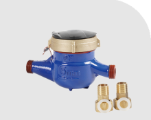 Type Cold Water Flow Meter with Copper