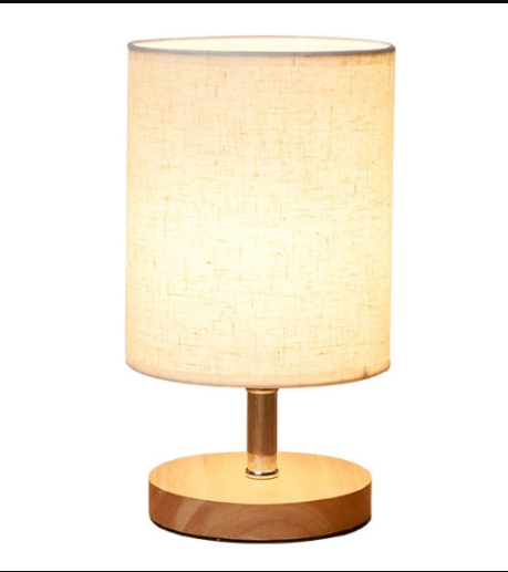 Table lamp with lampshade