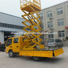 Truck Mobiled Vehicel Scissor Lift Working Platform for sale