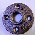 Malleable Iron Pipe Fittings Wall Mount Floor flange